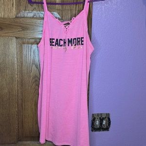 Bathing suit cover up, size large